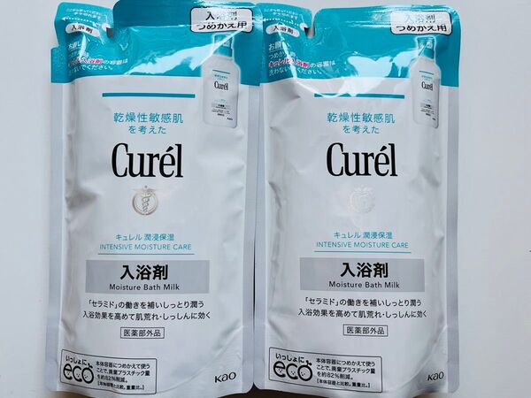 キュレル 入浴剤 詰め替え 360m×2袋