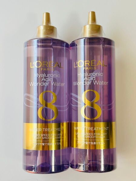 ロレアルパリ LOREAL ウォータートリートメント洗い流すヘアトリートメントジャンボサイズ 400ml×2本