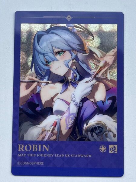 崩壊スターレイル ロビン ROBIN スシロー メタリックカード シリアル未使用