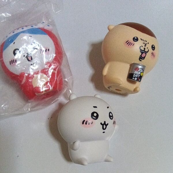 ちいかわ フィギュア まとめ売り 3個セット 未使用と未使用に近いもの たこパジャマハチワレ くりまんじゅう