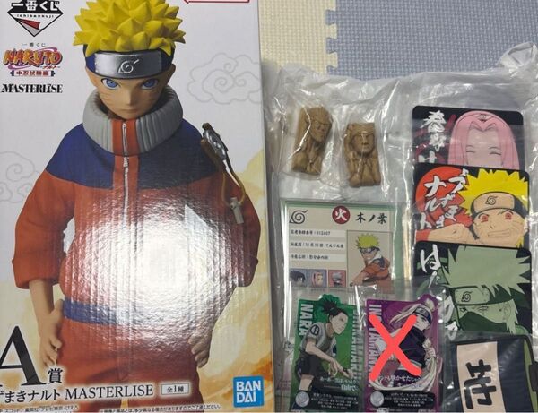 NARUTO ナルト フィギュア アクリルスタンド ラバーコースター クリアケース マグネット