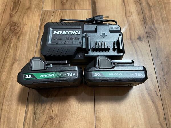 ★未使用品 18V 2Ah バッテリー(BSL1820M)2個 充電器(UC18YKSL)1台