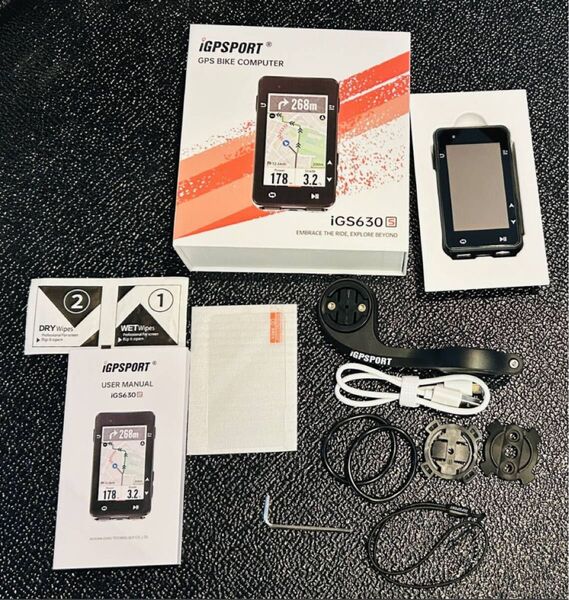 IGPSPORT (アイジーピースポーツ) GPSサイクルコンピュータ iGS630S ロードバイク 自転車