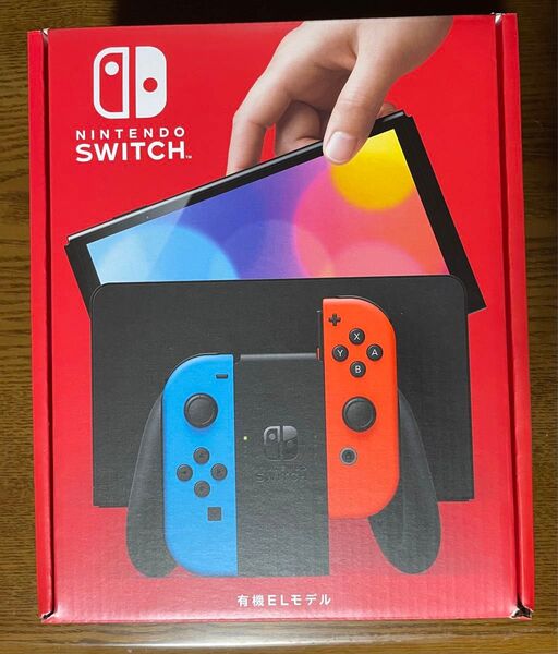 スイッチ 有機EL本体 マイクロSDカード フィルム 初期化済み ネオンブルーネオンレッド