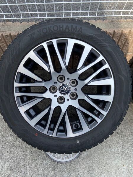 30アルファード ヴェルファイア YOKOHAMA iceGUARD IG60 スタッドレスタイヤ