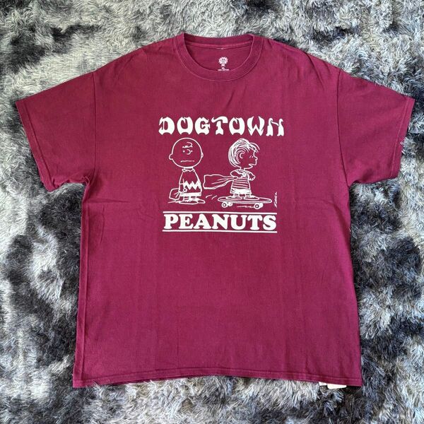 Dog town peanuts tシャツ old skate ドッグタウン ピーナッツ スケボー street オールドスケート