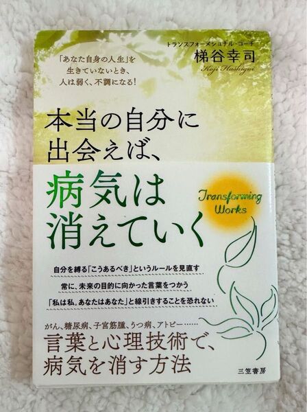 ☆美品『本当の自分に会えば、病気は消えていく 〜 言葉と心理技術で病気を消す方法』☆