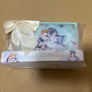 ふたりはプリキュア ポーチ バレンタイン 2024 ブラック ホワイト ミップル メップル