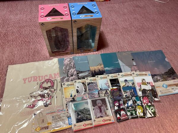 一番くじ ゆるキャン △ vol.2 A、B、C+下位賞多数 26点セット
