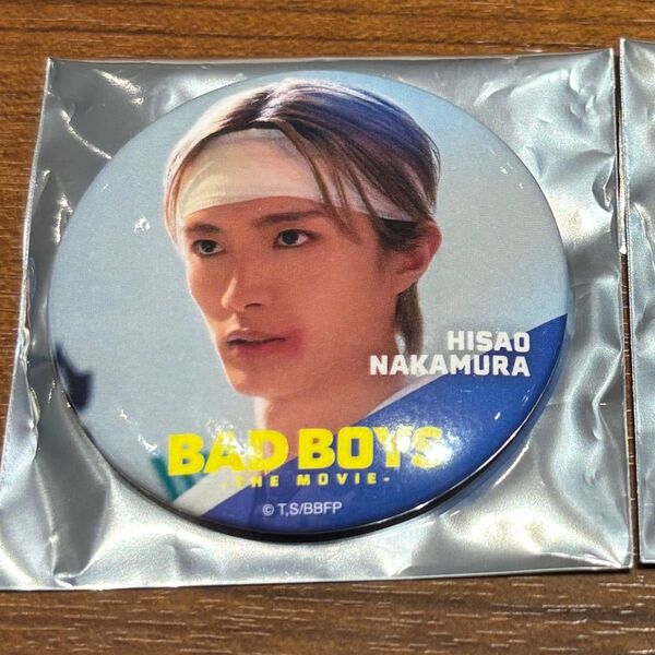 BAD BOYS ランダム缶バッジ 中村寿雄 山中柔太朗