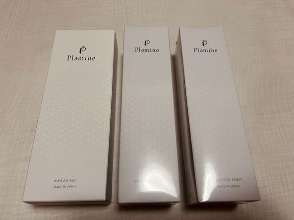 プラミネ Plamine ウォッシングフォーム 洗顔ネット 3点 新品未開封