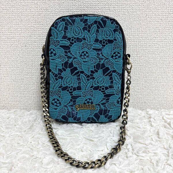 ANNA SUI アナスイ ハンドバッグ パーティバック ポーチ