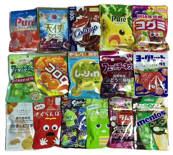 グミ詰め合わせ 36 コーラアップ 天使のグミ ピュレグミ 16袋