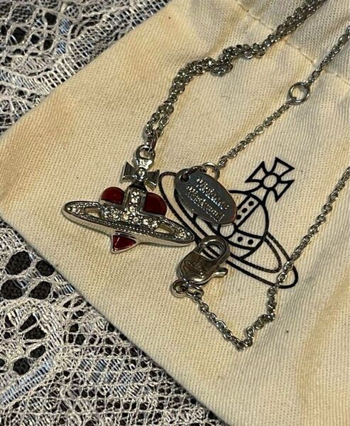 正規品 Vivienne Westwood デイアマンテハートネックレス