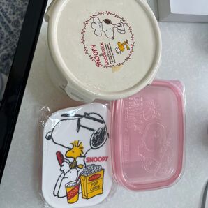 スヌーピー 保存容器&スヌーピタッパー