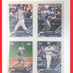 Topps now 4枚セット 大谷翔平 G