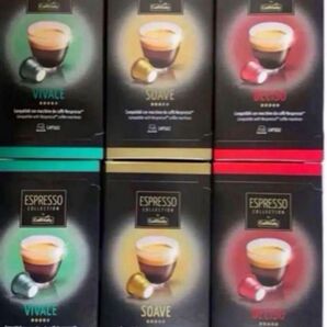 カフィタリー Caffitaly ネスプレッソ 互換カプセル アソート 6箱 60カプセル カフィタリー ネスプレッソ