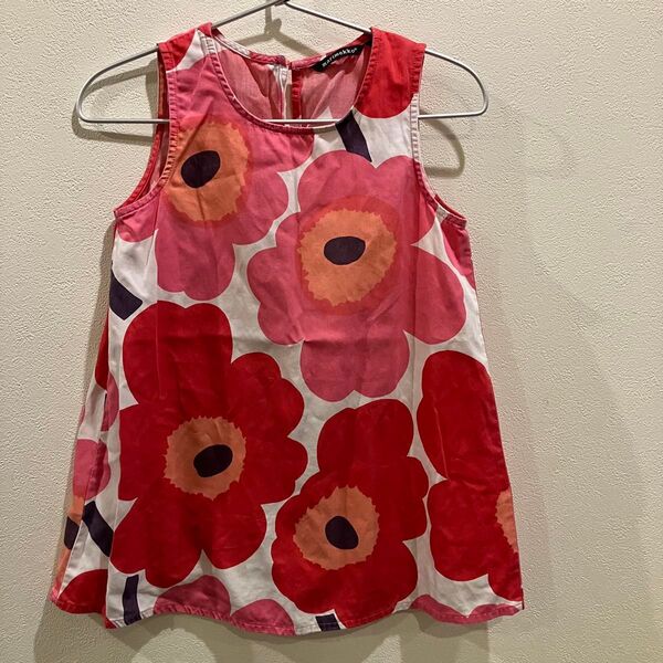marimekko マリメッコ ウニッコ ノースリーブワンピース 92〜98