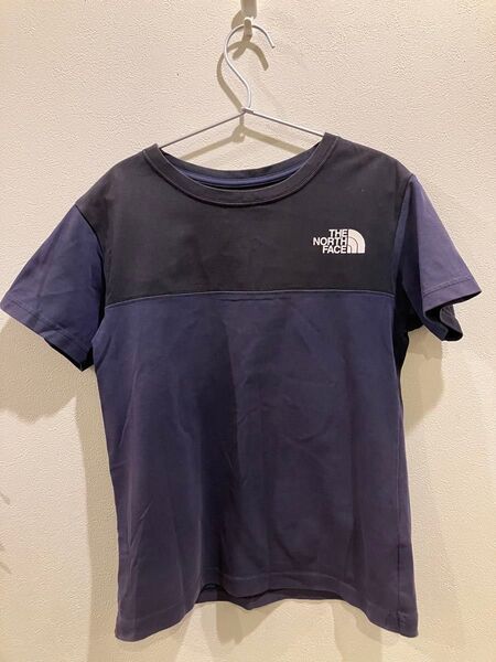 THE NORTH FACE 半袖Tシャツ ネイビー/ブラック 140