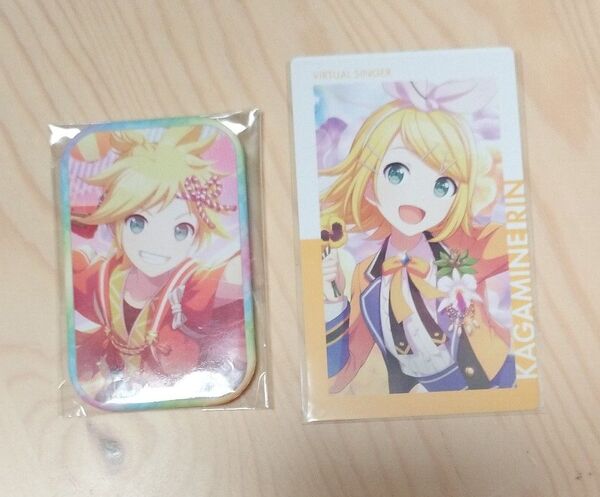 プロセカ 鏡音リン 鏡音レン プロジェクトセカイ エピカ 缶バッジ