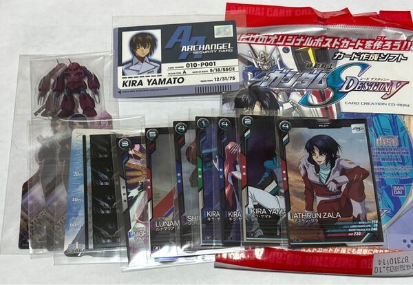 ガンダムSEED DESTINY FREEDOM カード ブックマーク 劇場特典 プロモ PR Windowsソフト アセべ