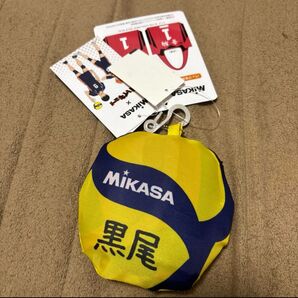 しまむら ハイキュー MIKASA ミカサ コラボ エコバッグ 黒尾鉄朗