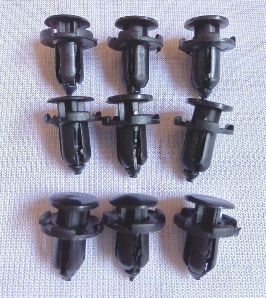 【9本セット】日産デイズ B21W プッシュプルリベット 純正互換品