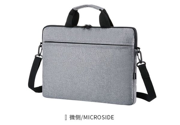 2WAY パソコンバッグ グレー|軽量&防水・ショルダー付き・通勤通学ビジネスに◎ ビジネスバッグ
