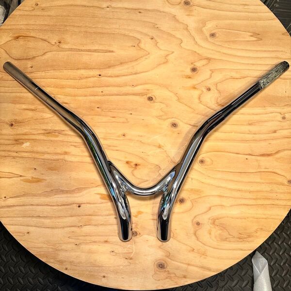 アレンネス ロータイプ ハンドルバー クローム ワイヤースロットル