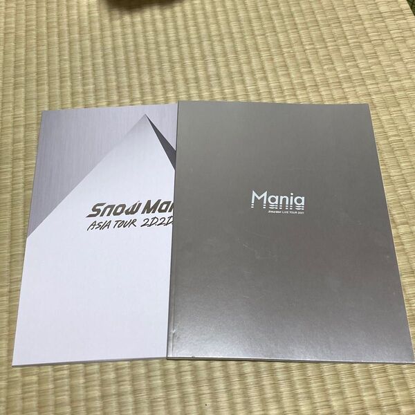 SnowMan LIVE TOUR 2D.2D 、Mania パンフレット 2冊セット