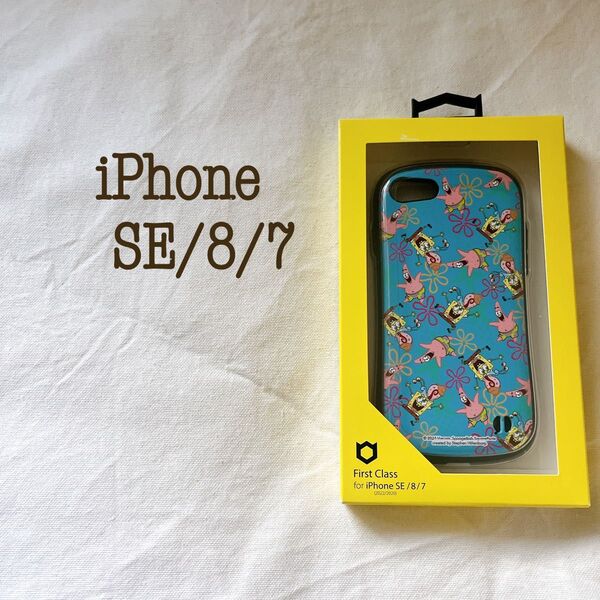 iFace First Class スポンジボブ iPhone7/8/SE
