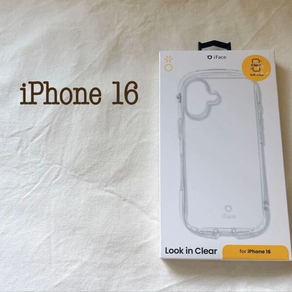 iFace Look in Clear iPhone16 クリア