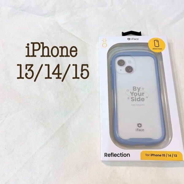 iFace REFLECTION iPhone13/14/15 ペールブルー