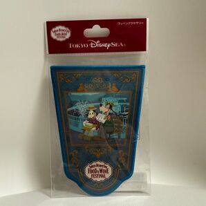 ディズニーシー フードワインフェスティバル グーフィー マックス ワッペンアクセサリー