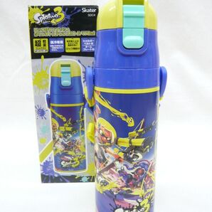 『スプラトゥーン 3』ロック付ステンレスボトル 580ml 保冷専用 水筒