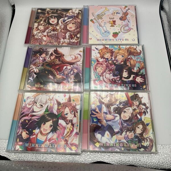 ウマ娘 プリティーダービー WINNING LIVE CD まとめ売り01〜24+26+関連CD5枚