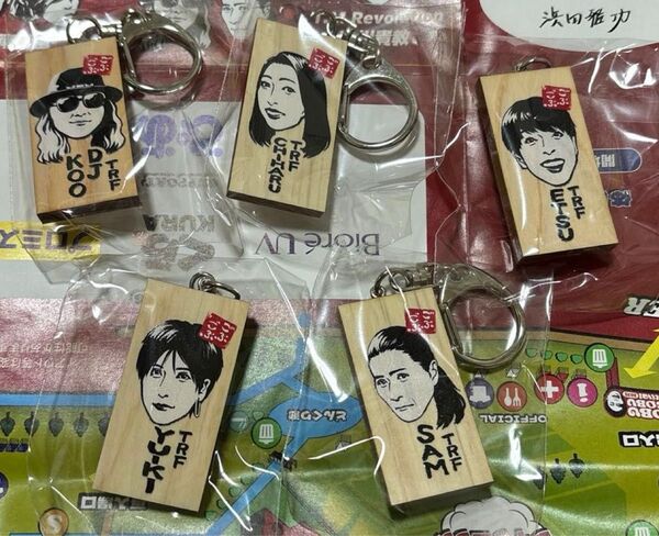 ごぶごぶフェス かまぼこ板キーホルダー TRF5個セット