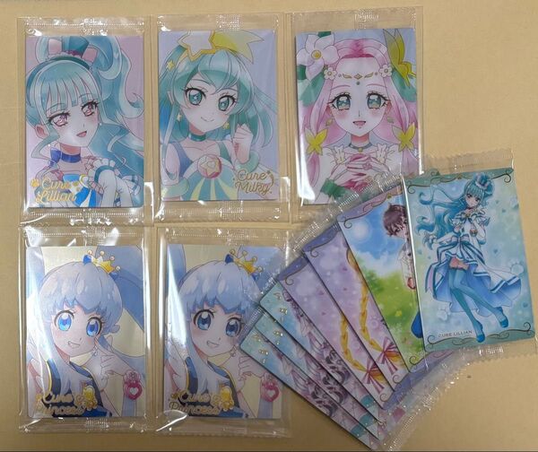 プリキュア ウエハース hr キュアリリアンhr キュアミルキーhr
