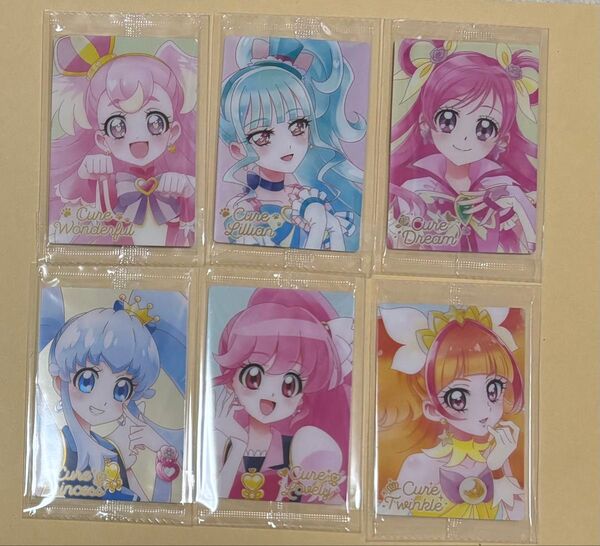 プリキュア ウエハース hr キュアドリーム キュアトゥインクル キュアワンダフル キュアリリアン