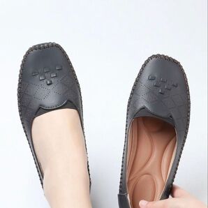 【新品未使用】パンプス 痛くない ローヒール 柔らかい 歩きやすい 走れる 疲れない 通勤 仕事 幅広 立ち仕事 母 プレゼント