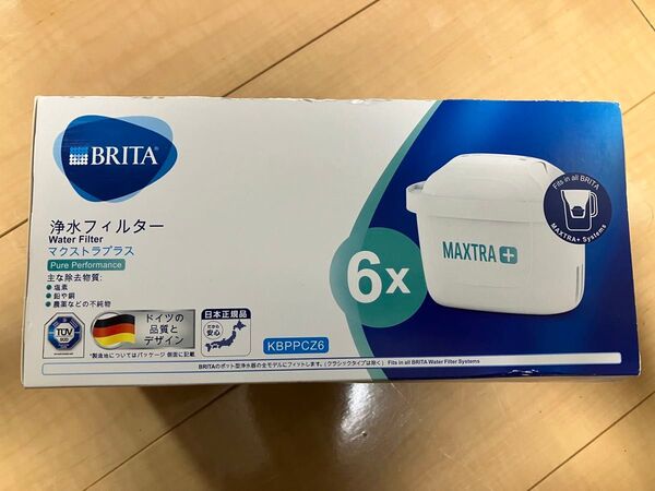 ブリタ マクストラプラス 6p 新品未開封 純正品 BRITA MAXTRA 交換用カートリッジ