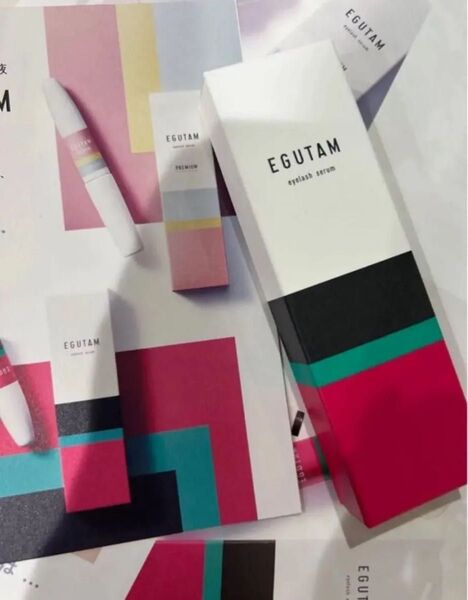 EGUTAM エグータム まつげ美容液 新品未開封 正規品 リーフレット付き 新パッケージ まつ毛パーマ/まつ育