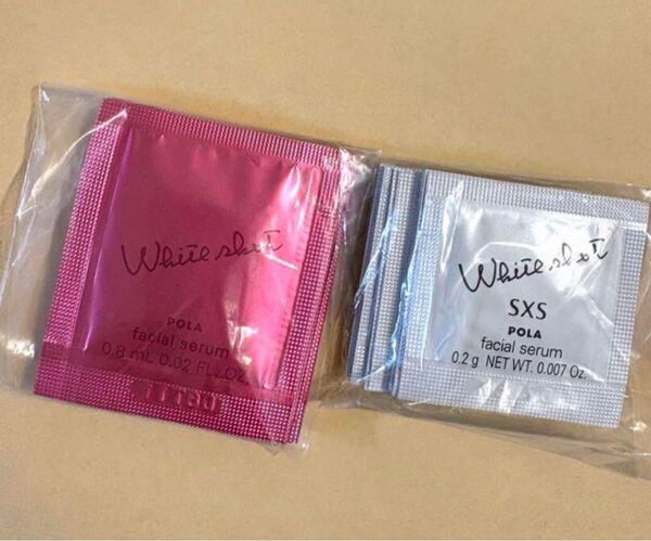 POLA ホワイトショット フェイシャルセラム、SXS N 各10包