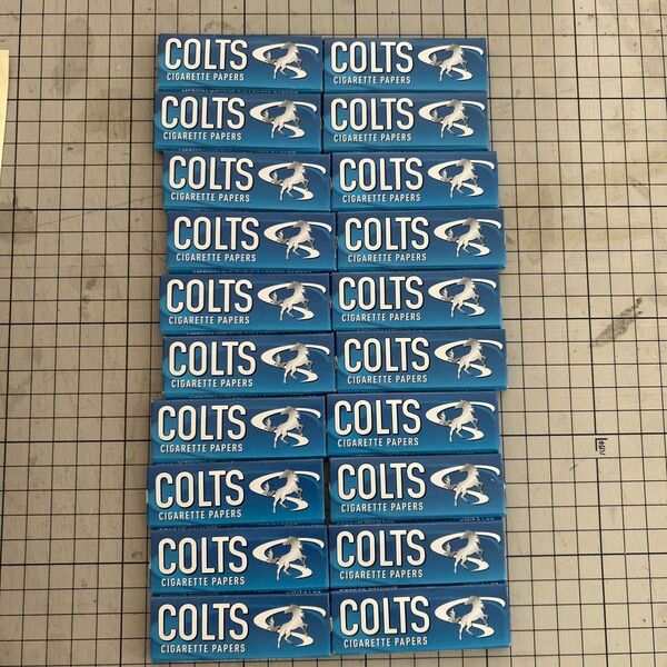 COLTS シガレットペーパー 20個セット 手巻きタバコ ペーパー コルツ