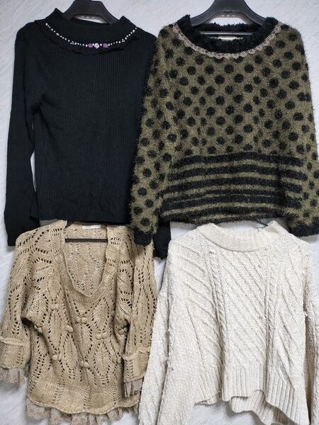 アクシーズファム axes femme トップス 4点セット 長袖