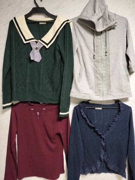 アクシーズファム axes femme トップス 4点セット 長袖