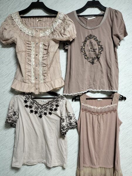 アクシーズファム axes femme トップス 4点セット 半袖