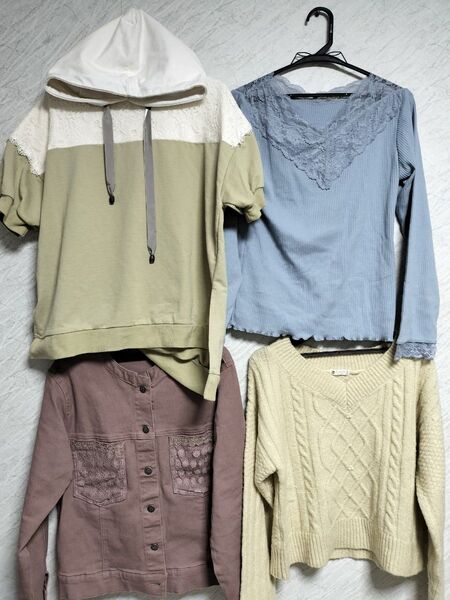 アクシーズファム axes femme トップス 4点セット 長袖