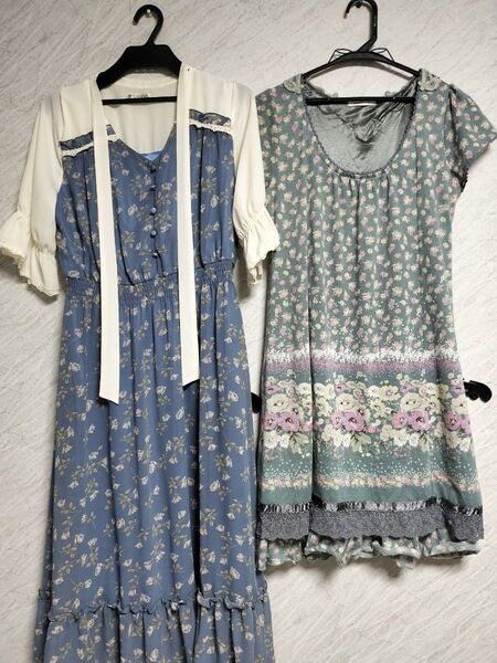 アクシーズファム axes femme ワンピース 2点セット