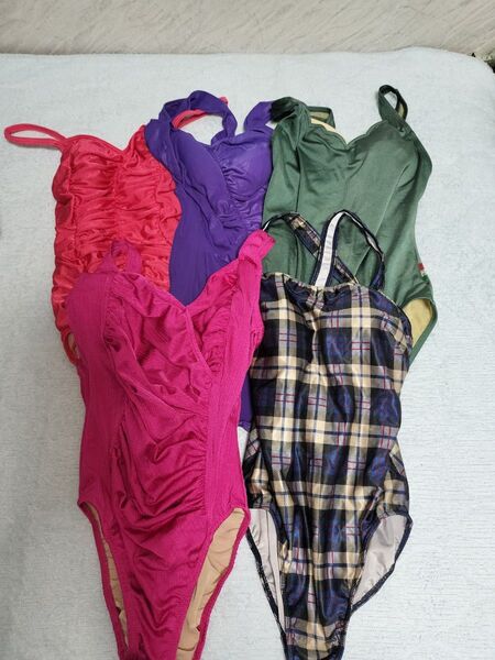 ワンピース水着 セクシー系 ハイレグ レディース まとめ売り クリーニング済み